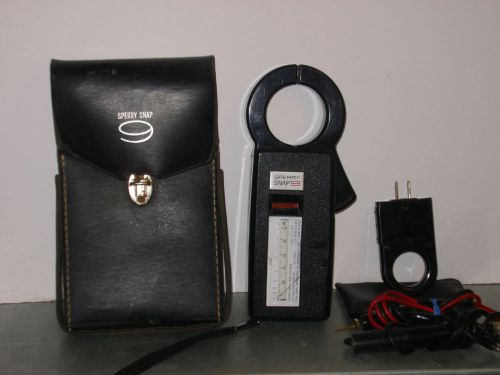 volt / amp  meter  [sperry] clamp-on Industrial elec.