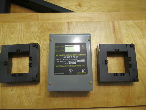 National meter industries single phase kwh meter 120/240 volts up to 800 amps!!! for sale