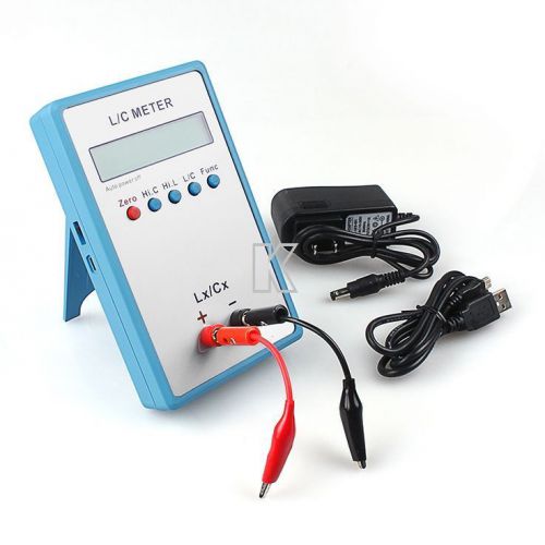 5p l/c inductance inductor capacitance multimeter meter lc200a tool+power supply for sale