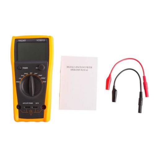 Vc6013 digital capacitor / capacitance meter 200pf to 20mf discharge for sale