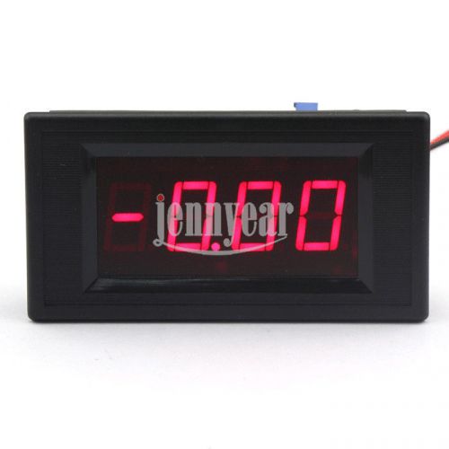 Small Red LED Digital Milliampere DC Current Monitoring 0-20mA Amp Ammeter Meter
