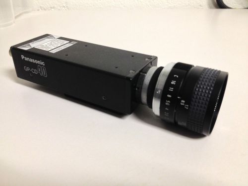 Panasonic GP-CD 40 Vision Camera and Lens