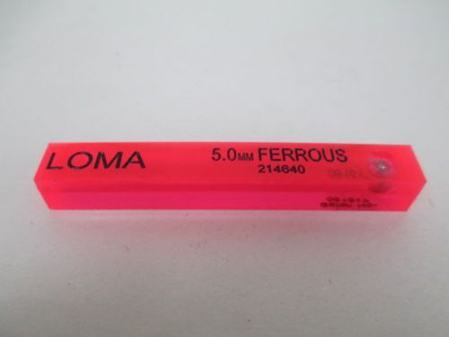 New loma engineering 214640 5mm ferrous wand food inspection d219093 for sale