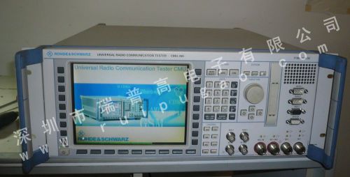 Rohde &amp; schwarz cmu200 universal radio communications tester,1100.0008k02 for sale