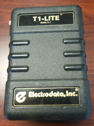 ELECTRODATA * TL 1 * T1-LITE COMMUNICATION TEST SET T1 LINE TESTER