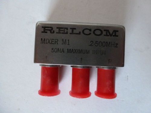 RELCOM MIXER M1 .2-500Mhz  50MA MAXIMUM INPUT