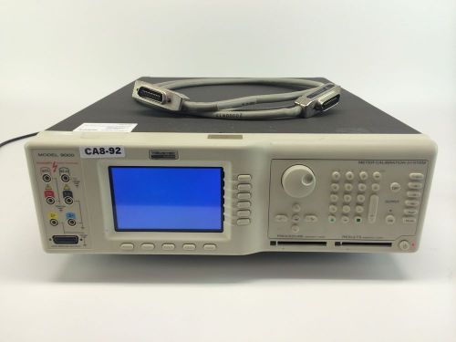 Wavetek datron 9000 multifunction calibrator w/ accys tested w/ 90 day warranty for sale