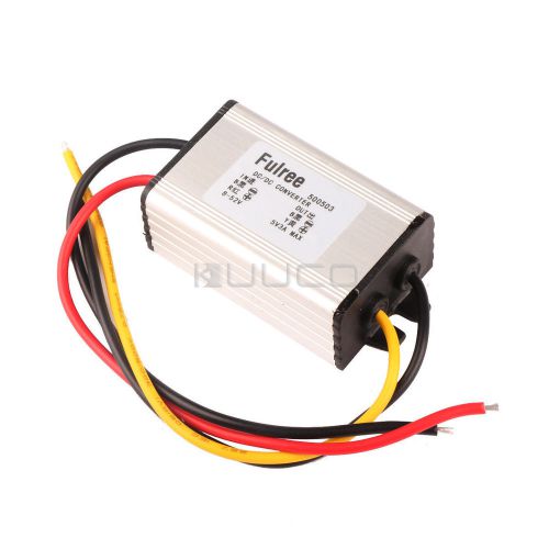 Dc to dc 8-52v 12v/24v to 5v 3a converter step-down adjustable voltage power for sale
