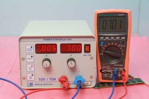 Plating electronic gmbh  power station pe 1010 for sale