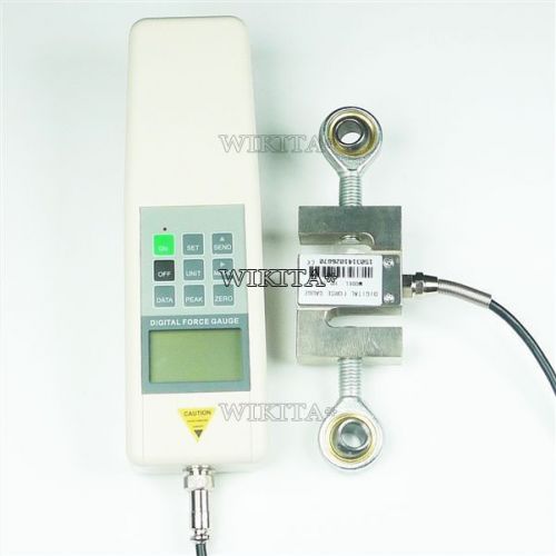 5kn gauge tester push pull force meter external sensor 5000n digital brand new for sale