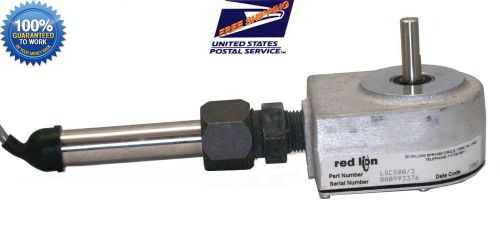 Red lion controls encoder lscs00/3 with bracket yardage counter for sale