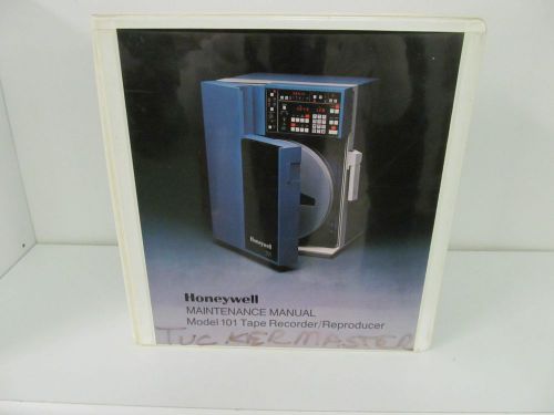 Honeywell 101 Tape Recorder/ Reproducer Maintenance Manual
