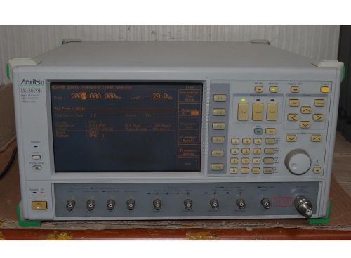Anritsu MG3670B Digital Modulation Signal Generator 300khz-2.25Ghz
