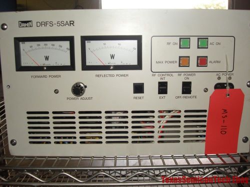 Daihen OTC DRFS-5SAR - 200VAC RF Power Generator Supply - Used Tested Working