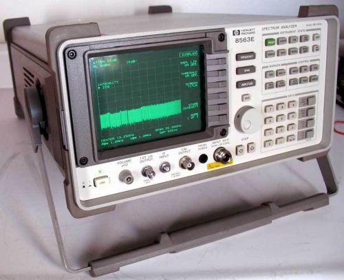 HP Agilent 8563E 30 Hz - 26.5 GHz Spectrum Analyzer w/ Options 001 &amp; 006 - CAL&#039;D