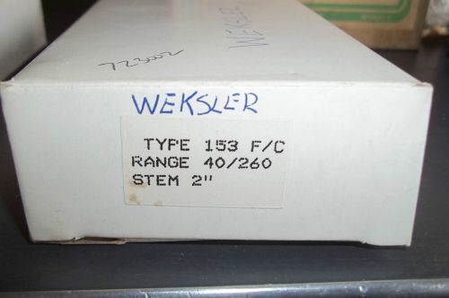 Weksler type 153 f/c new for sale