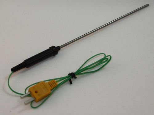 6&#034; Stainless Steel K-Type Thermocouple Temperature Sensor for Thermometer TC-7