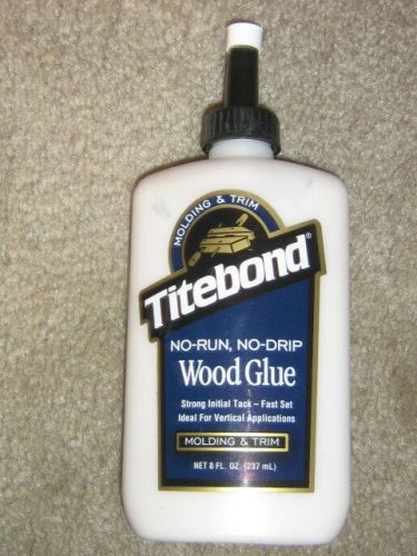 NEW Titebond  Molding and Trim Wood Glue   8 fl oz