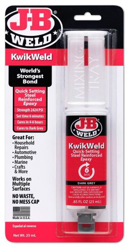 J-b weld 50176 kwikweld syringe for sale