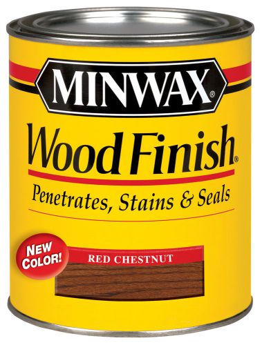 Minwax 70046 wood finish interior wood stain, red chestnut - 1 quart for sale