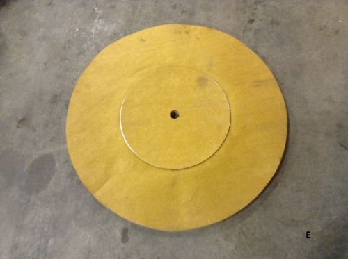 40&#034; x 1.5&#034; industrial buffer buffing polishing pads/wheels soft for sale