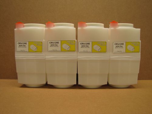 Atrix omega hepa vacuum filters, carton of four filters, part# of612he -4 for sale