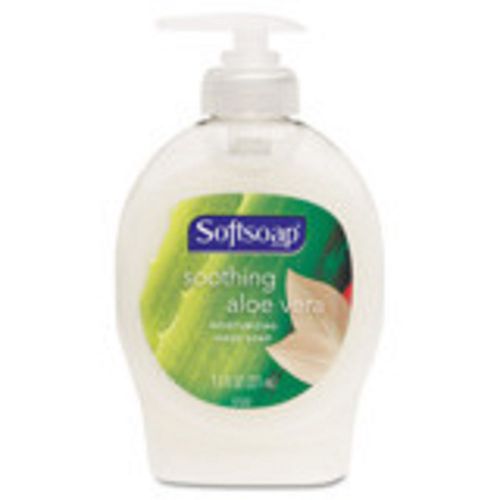 12 Lot: Softsoap Soothing Aloe Vera Moisturizing Hand Soap, 7.5 Oz. Pump Bottle,