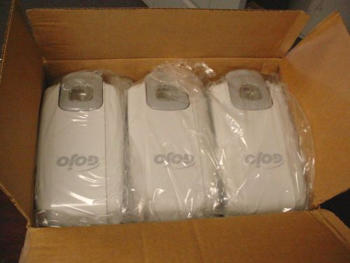 Box of 6 - gojo 2105-001 nxt white soap 1l hand dispenser space saver new for sale
