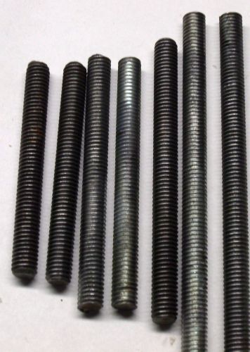 STUDS 3/8-16 MIX OF 3 1/2&#034; - 5 1/2 (LOT OF 7) #8134
