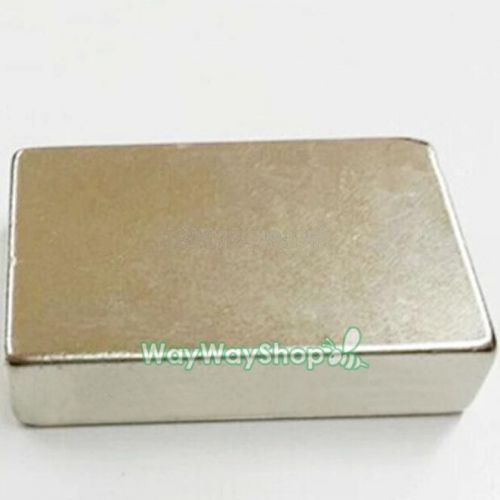 N50 block Neodymium Permanent rare earth magnet 50*30*10mm super strong JW276