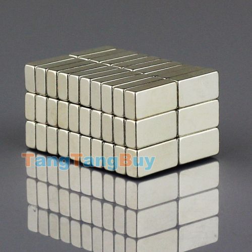 100pcs n35 super strong block square rare earth neodymium magnets 10 x 5 x 3mm for sale