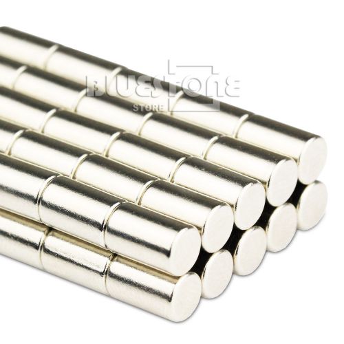 100 pcs Strong Mini Round Bar Cylinder Magnets 5 * 8 mm Neodymium Rare Earth N50
