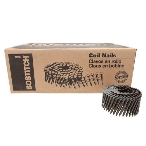 Bostitch coil framing nails 2-1/2&#034;, stainless, case qty 3600 - acp8dr090bdss for sale