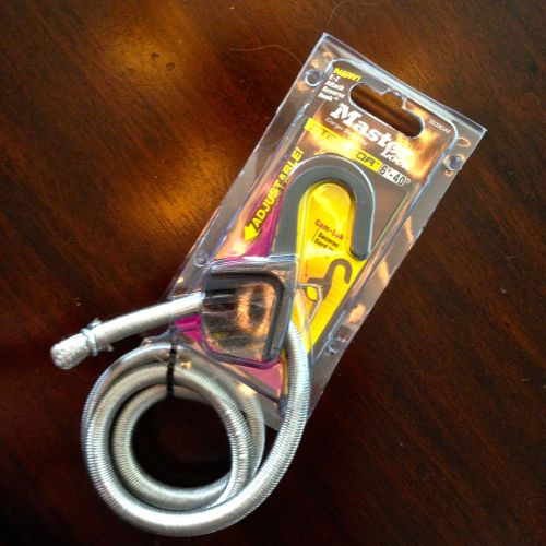 Master lock 3039dat steelcor  6&#034;- 40&#034; adjustable bungee cord 3039dat for sale