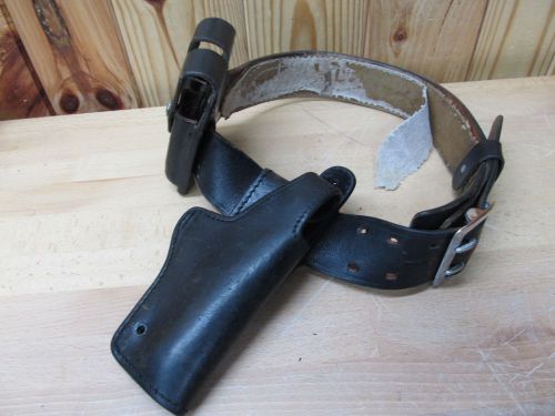Dutyman 7311u holster 8511 9mm 2 mag + duty belt for sale