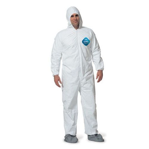 Armor Forensics 3-5426 Tyvek Coveralls (Head &amp; Feet) Large (1424A)
