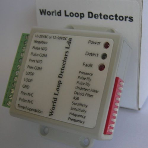 Vehicle loop detector.12-36v.acordc. mini. an &#034;installers friend&#034; +3yr warranty for sale