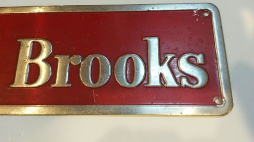 Vintage Cleaver Brooks boiler tag