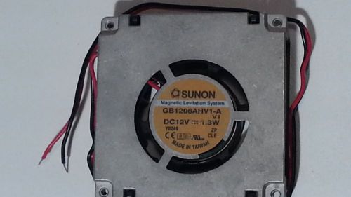 Sunon GB1206AHV1-A - 12VDC Blower 60x60x15mm - Aluminum Heat Sink Housing - 1.3W