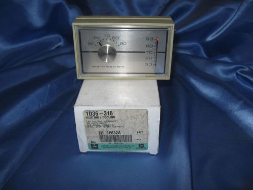 White and Rogers Thermostat (Wall) 1D36-316 30 Volts Max, New Surplus