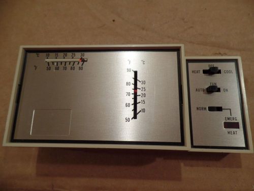 HPT18-60 Goodman Heat Pump Thermostat With Emergency Heat Manual Changeover