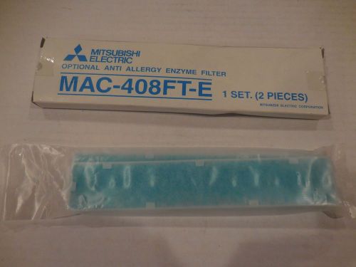 Mitsubishi Electric Anti Allergy Enzyme Filter (2 Pieces) MAC-408FT-E NEW IN BOX
