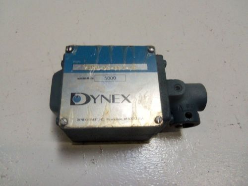 DYNEX 7123-02-CCW-42 HYDRAULIC VALVE *USED*