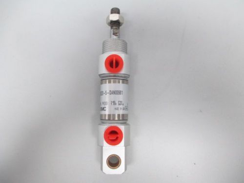 New smc cm2e20-5-dan00981 145psi pneumatic cylinder 20mm bore 5mm stroke d238853 for sale