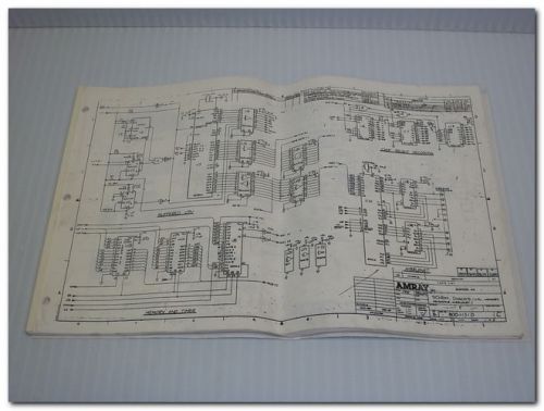 Amray 800-1131d 8001131d original schematics parts list manual for sale