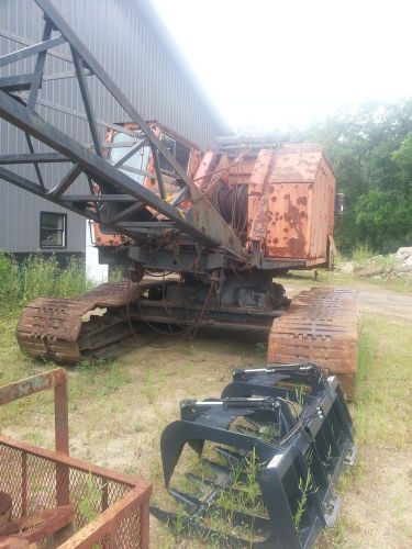 Northwest Crane Model 50-D Crawler Dragline Year 1978