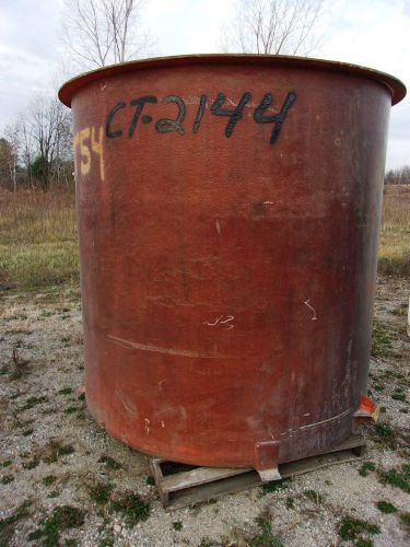 1300 gallon fiberglass round tank (ct2144) for sale