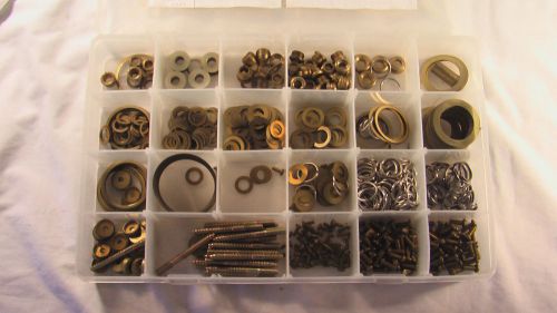 brass friction rings/seats and screws assortment