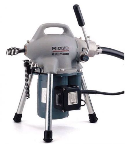 Ridgid k-50-4 drain cleaning machine w/ a-30 cable kit for sale