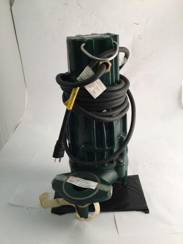 Zoeller, model e294-g high head waste-mate non-automatic cast iron sewage pump for sale